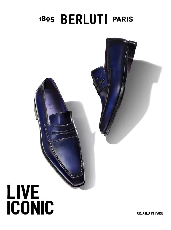 BERLUTI ベルルッティ LIVE ICONIC ブランドブック ノベルティ ベルルッティが、マストロヤンニとウォーホル2人の伝説的顧客が